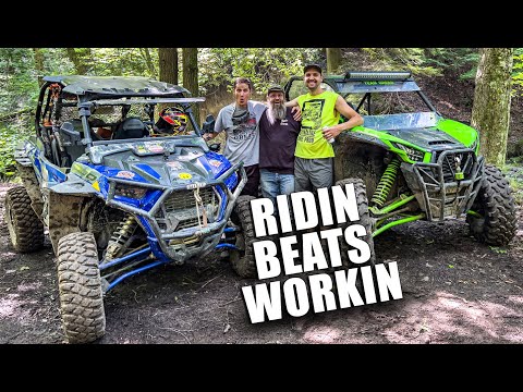 Friday SXS Trail Ride & Hanging Out with the Crew - RZR Turbo, RZR 900S, KRX 1000, Outlander 570