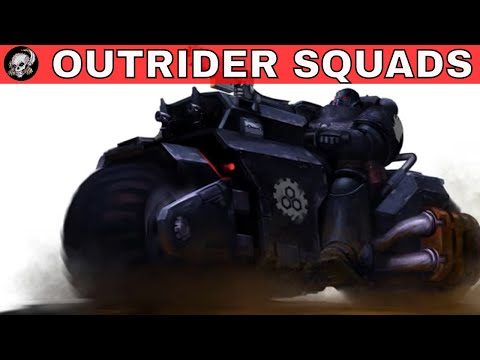 OUTRIDER SPACE MARINE BIKER SQUADS IN WARHAMMER 40000
