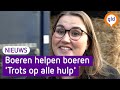Achterhoekse boeren helpen Limburgse collega's: 'Trots op alle hulp'