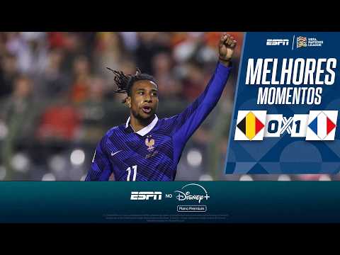 Gols e melhores lances de Bélgica x França