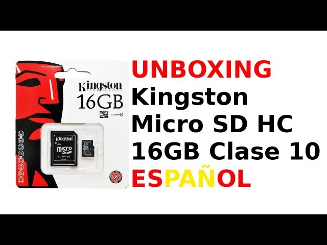 Vídeo relacionado con Kingston SDC10/32GB - Tarjeta microSDHC de 32 GB Clase 10 con Adaptador
