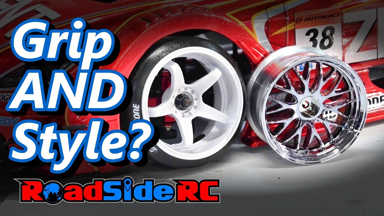 High Traction RC Drift Wheels That Actually Look Good?!