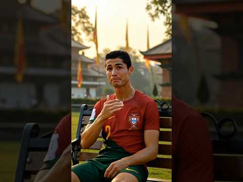 THE Day [RONALDO] Cried Full video 🥺🤣 #Messi #ronaldo #neymar #funny #comedy