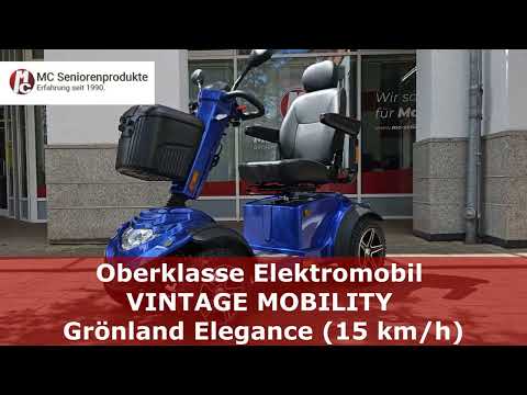 Video von: VINTAGE MOBILITY Grönland Elegance (15 km/h) Blau - Vorführfahrzeug