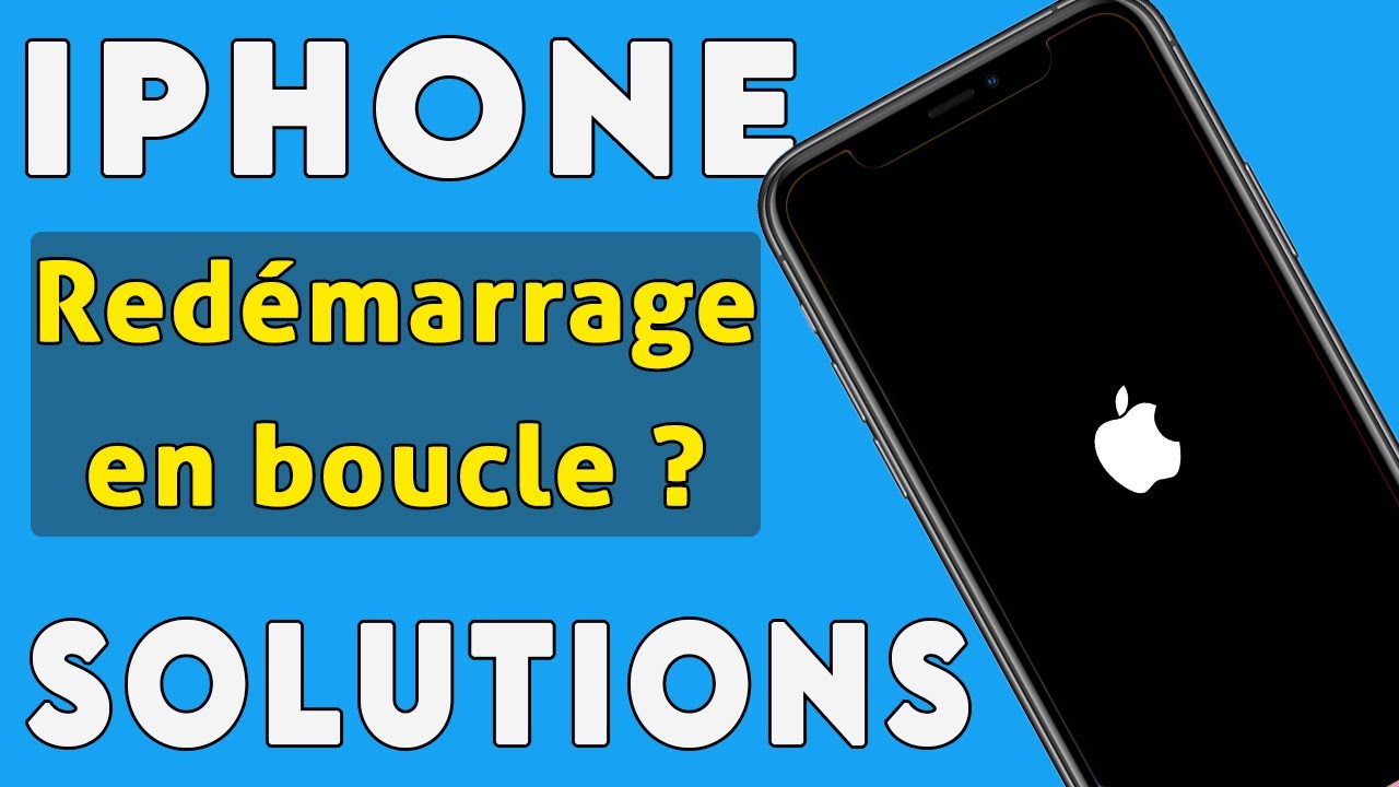 iPhone redémarre en boucle tout seul