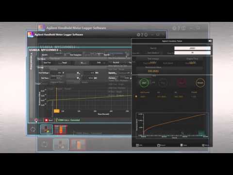 U1450A / U1460A Series Insulation Resistance Tester Software Highlights and Demo (Part 1)