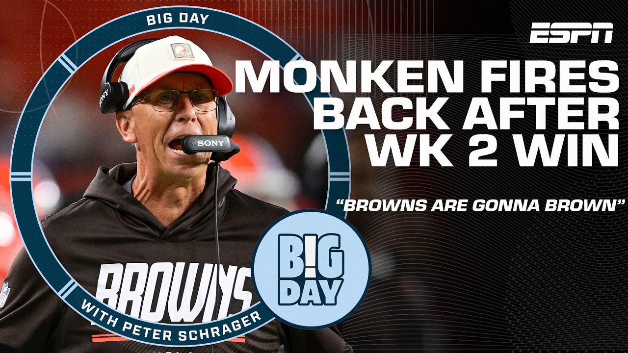 Coaches love disrespect! 🗣️ - Foxworth on Todd Monken firing back after Browns' 1st win | Big Day