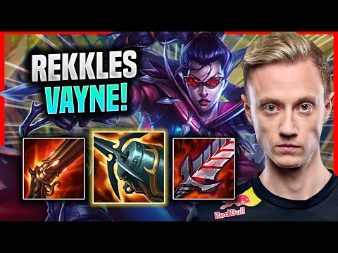 REKKLES IS A BEAST WITH VAYNE! - KC Rekkles Plays Vayne ADC vs Jhin! | Preseason 2022