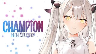 Download lagu Nightcore - Neoni x burnboy \\ Champion (Lyrics) mp3 Download lagu Nightcore - Neoni x burnboy \\ Champion (Lyrics) mp3