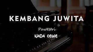 Download lagu KEMBANG JUWITA // Pawestri // KARAOKE PIANO AKUSTIK NADA CEWE ( FEMALE ) mp3