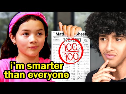 GENIUS Girl Calls People Dumb