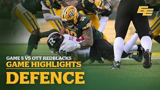 WEEK 6 | Top Defence Plays vs Ottawa REDBLACKS | 07.09.26