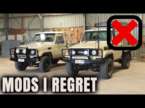 5 Mods I REGRET For My 70 Series Landcruiser