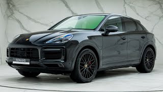 2023 Porsche Cayenne GTS Coupé - Chromite Black Metallic - Walkaround + Engine & Exhaust Sound