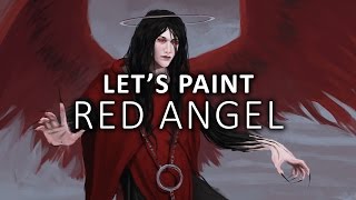 THE HOT BLOOD - Let's Paint Red Angel