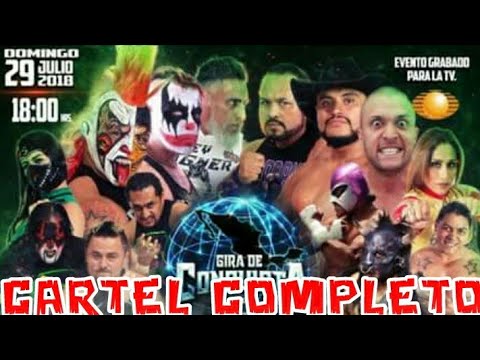Gira de Conquista: AAA en Ecatepec - Cartel Completo | Julio 2018