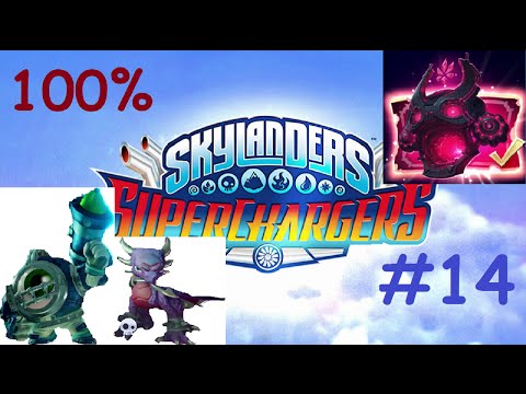Skylanders Superchargers Walkthrough 100% | NIGHTMARE MODE | Dive-Clops + Whirlwind (2 Player) #14