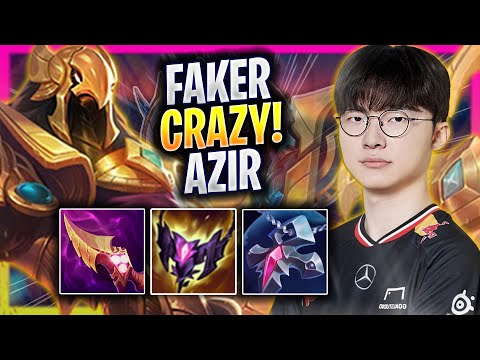 FAKER IS SO CRAZY WITH AZIR! - T1 Faker Plays Azir MID vs Annie! | Season 2025