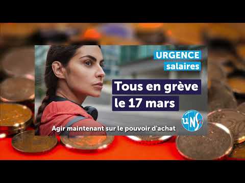 L'UNSA Fonction Publique appelle à la grève le 17 mars 2022 pour l'augmentation des salaires