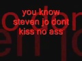 Steven Jo - Lady Gaga Disco Stick Lyrics 