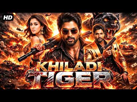 Allu Arjun - Khiladi Tiger | South New 2026 Action Full HD Movie In Hindi Dubbed | Nayanthara