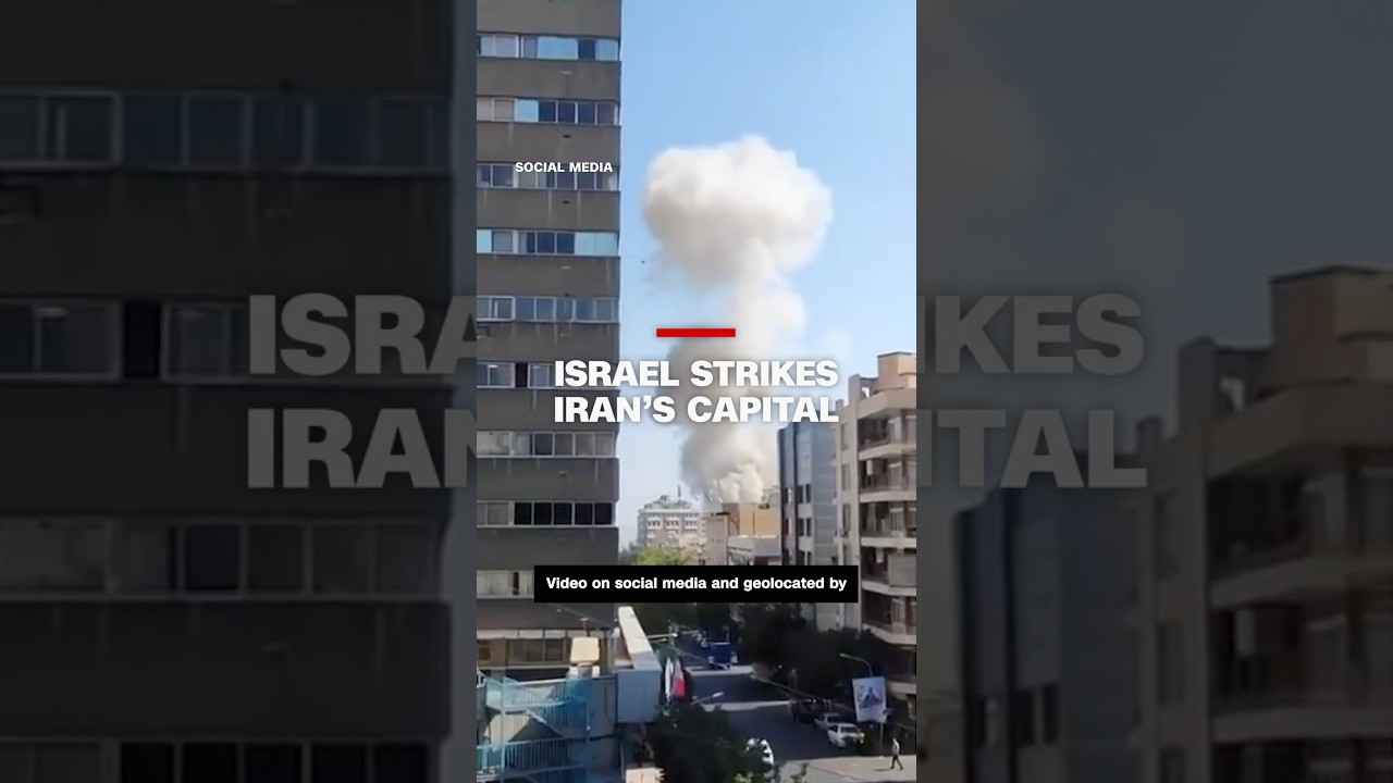 Israel strikes Iran’s capital