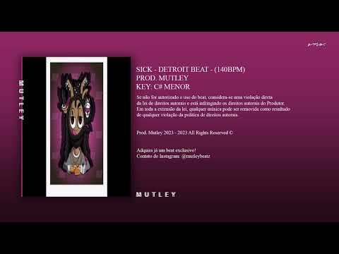 [FREE] - Sick | Detroit Type Beat 2023