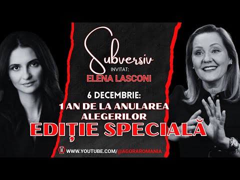 "AVEM PREȘEDINTELE PE CARE ÎL MERITĂM” | SUBVERSIV Ep.8 cu Oana Eftimie și Elena Lasconi