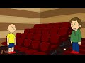 Caillou Watches A Horror Movie And Gets Grounded