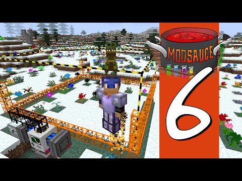 Modsauce: A Minecraft Modded LP - E6 Quarrying Power and Genes