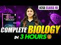 ICSE Class 10 Complete Biology ICSE Class 10 Biology Revision For Board Exam 2026