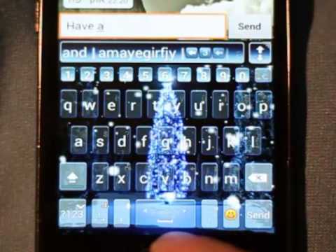 A.I.type Xmas 2012 live theme Video