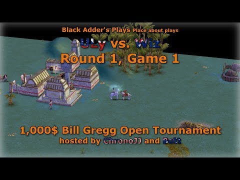 Bill Gregg Open Tournament, R1 - ULy vs. Wiz, Game 1 - Age of Mythology: The Titans