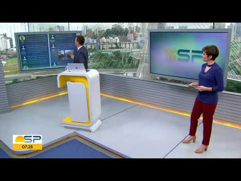 Rodrigo Bocardi e Gloria Vanique se estranham durante o "Bom Dia São Paulo"