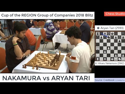 NAKAMURA vs ARYAN TARI | BLITZ CHESS 2018 - CUP OF THE REGION