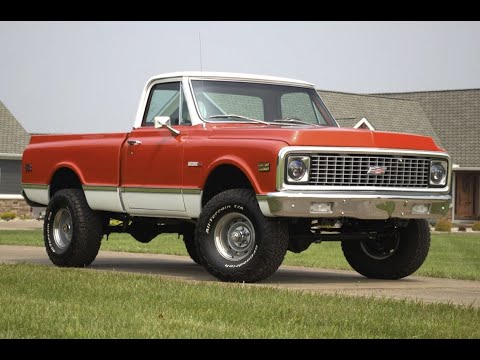 1972 Chevrolet K10 - Sunset Orange   ~~~SOLD!~~~