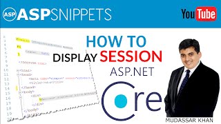 Display Session value inside View in ASP.Net Core MVC