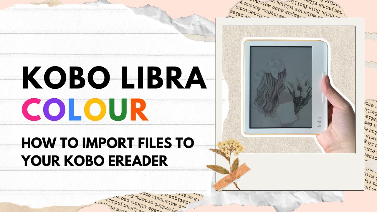 How to transfer files to Kobo Libra Colour using desktop