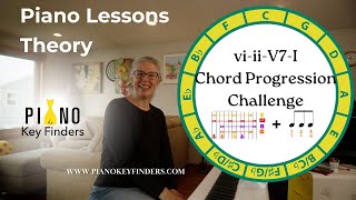 Circle of 5ths challenge with the 6-2-5-1 chord progression