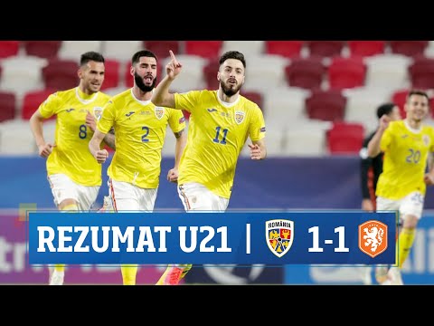 REZUMAT - Euro U21 | România U21 - Țările de Jos U21 1-1. Vezi golul superb marcat de Ciobanu!