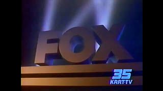 KRRT-TV (Now KMYS) FOX35 Ident 1987