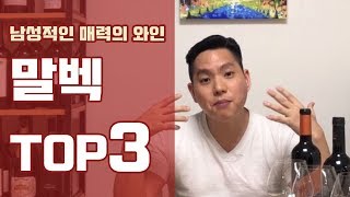 [와미남] 마트에서 살 수 있는 맛있는 최고의 말벡 품종 와인 Top3 추천! 누구나 좋아하는 가성비 좋은 밸류 와인들 (리뷰 및 설명, 구매처)