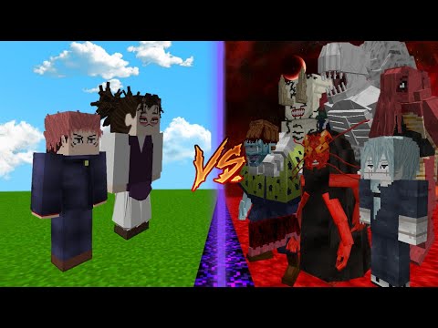 Ultimate Showdown: Yuji Itadori VS Cursed Spirits