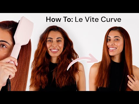 How To Use Le Vite Curve Ceramic Straightening Brush...