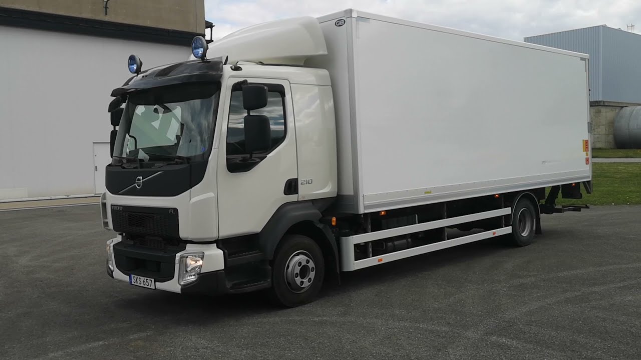 Lastbil Volvo FL 210 Skåpbil | Värme i skåp | Euro6 | Välutrustad SÅLD
