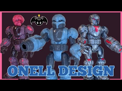 Onell Design Infinite Pheyden Glyos Figures Review. 