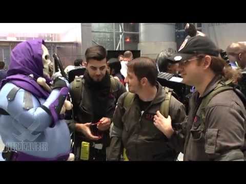 GHOSTBUSTERS Meet Skeletor at the New York Comic Con 2014