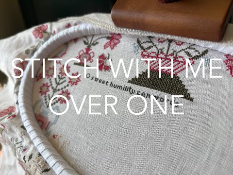 Flosstube Extra! Stitch With Me Over One