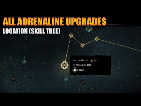All Adrenaline Upgrades - Assassins Creed Valhalla