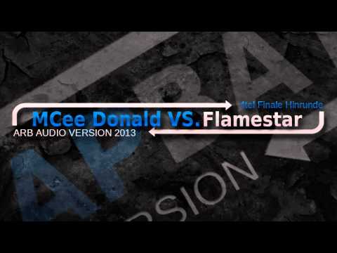 ARB Audio 2013 - MCee Donald VS. Flamestar [4tel Finale HR]